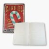 Inside view of the Candy Vintage Journal showing 64 lined pages, ideal for writing, note-taking, and creative projects. Smooth surface suitable for various pens and pencils.