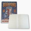 Interior of Beer Pong Journal with lined pages.