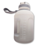 500 ml grey gradient bottle with ml markers – full view