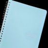 A5 weekly planner book non-dated with weekly focus, goals, to-do list, habit tracker, and day sections